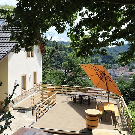 Apartament Luxusboofe - Ferienhaus Am Lilienstein Königstein an der Elbe Zewnętrze zdjęcie