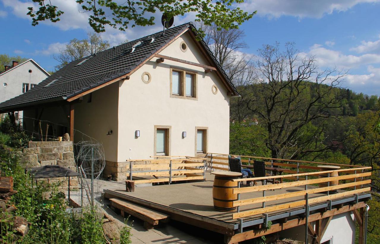 Luxusboofe - Ferienhaus Am Lilienstein Königstein an der Elbe Zewnętrze zdjęcie