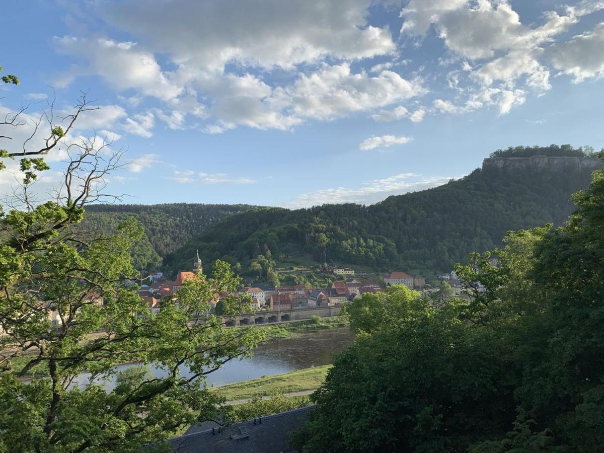 Luxusboofe - Ferienhaus Am Lilienstein Königstein an der Elbe Zewnętrze zdjęcie