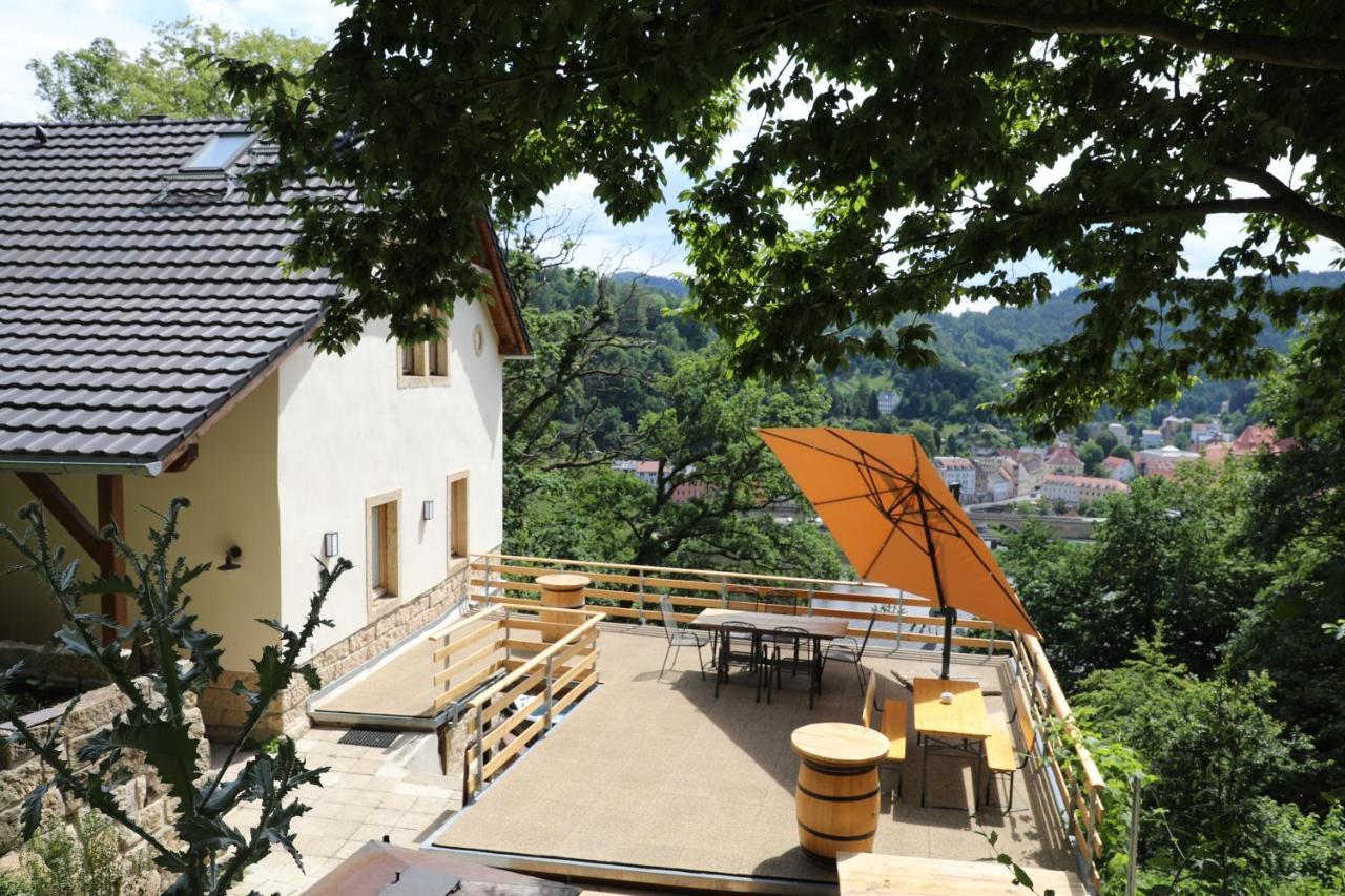 Luxusboofe - Ferienhaus Am Lilienstein Königstein an der Elbe Zewnętrze zdjęcie